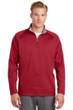 Sport-Tek Adult Unisex Sport-Wick Fleece 1/4-Zip Pullover Sweatshirt
